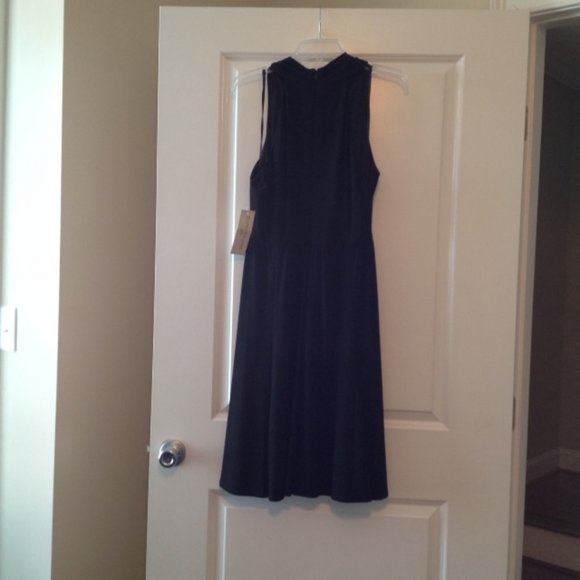 BLACK JEWELED DRESS - SIZE 12 - Picture 2 of 4